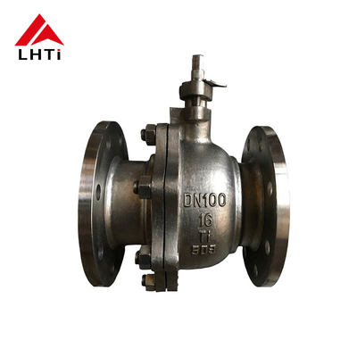 Хорошая цена Американский стандарт 2 Way Light Weight Titanium Alloy Ball Valve Gr2 DN 50 Class 150-600 для промышленного использования онлайн