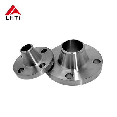Хорошая цена Титановый фланц для сварки шейки ASME B16.5 класса 150 Ti Gr2/Gr5/Gr7 WNRF с поднятой линией для трубопроводов онлайн