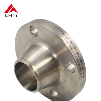 Хорошая цена Класс 150 ASME B16.5 Титановый Gr2 Gr5 Gr7 Фланцы шейки сварки с поднятой линией RF для трубопроводов онлайн