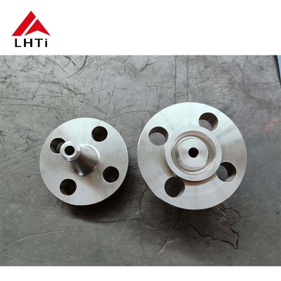Хорошая цена ASTM B381 Титановые фланцы 2-го и 5-го классов с длинной сваркой, фланцы с поднятой стороной, титановые для трубопроводов и промышленных применений онлайн