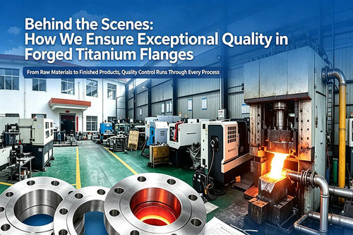 Последние блоги о компании Behind the Scenes at Lihua titanium: How We Ensure the Exceptional Quality of Forged Titanium Flanges