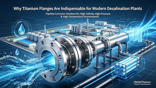 Последние блоги о компании Why Titanium Flanges Are Indispensable in Modern Seawater Desalination Plants