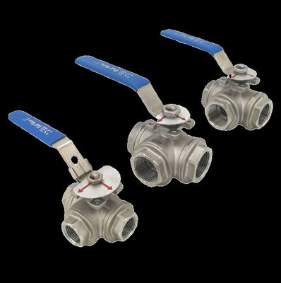 Хорошая цена Трехнаправленный натяжной шаровой клапан - Ти шаровые клапаны Gr2 DN 15 класс 150-2500 с фланцами для очистки воды онлайн