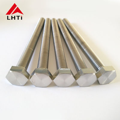 Хорошая цена Болты с шестигранной головкой из титана DIN933 Gr2 Gr5, гайки M3-M48 Онлайн